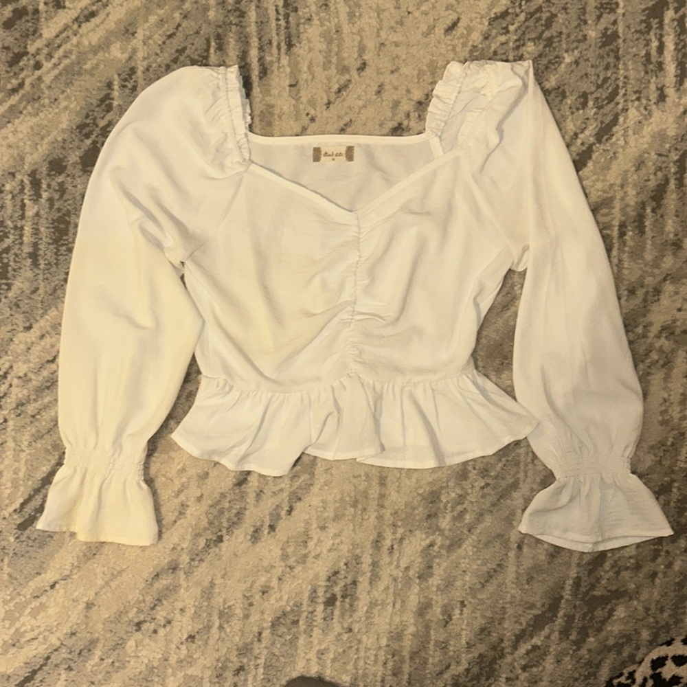 white dressy shirt